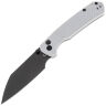 Нож CJRB Pyrite Light black PVD сталь AR-RPM9 рукоять White FRN (J1945-BGY)