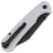 Нож CJRB Pyrite Light black PVD сталь AR-RPM9 рукоять White FRN (J1945-BGY)