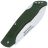 Нож Ontario Camp Plus Santoku сталь AUS-8 рукоять Green GFN (4305)