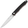 Нож N.C. Custom Minimus Satin сталь X105 рукоять Black/Red G10