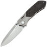 Нож Remette Meteor сталь M390 рукоять Sandblast Ti/Shred Carbon Fiber (RTPT-E)