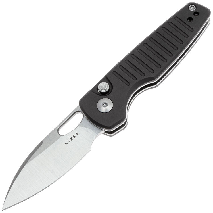 Нож Kizer Parakeet satin сталь Nitro-V рукоять Black Aluminum
