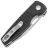 Нож Kizer Parakeet satin сталь Nitro-V рукоять Black Aluminum