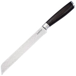 Нож кухонный Boker Meisterklinge Bread Knife сталь VG-10/Damascus рукоять Smoked Oak (130953DAM)