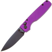 Нож Kizer Original black сталь 154CM рукоять Purple Aluminium