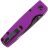Нож Kizer Original black сталь 154CM рукоять Purple Aluminium