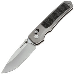 Нож Remette Aurora сталь M390 рукоять Carbon Fiber /Titanium (AURA-D)