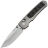 Нож Remette Aurora сталь M390 рукоять Carbon Fiber /Titanium (AURA-D)