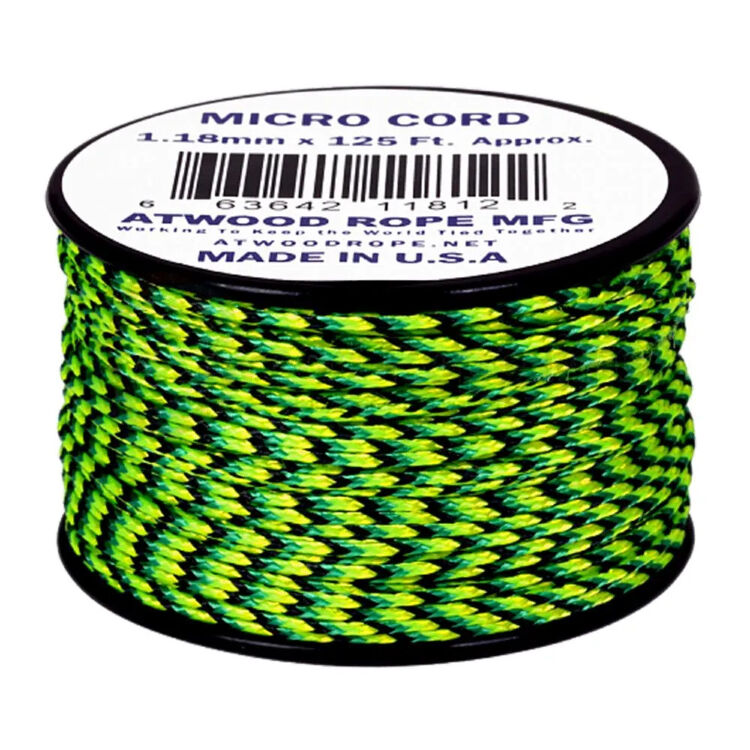 Паракорд Atwoodrope Micro Cord Gecko 38м