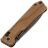 Нож SRM Rubik Large сталь 140Cr Laminated рукоять Brown Micarta (7228B-MN2)