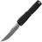 Нож Microtech Ultratech ZBP S/E stonewash сталь M390MK рукоять Black Aluminum (1121-10)