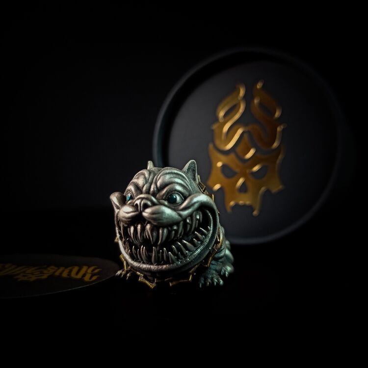 Бусина темлячная Evil Skull EvilDog
