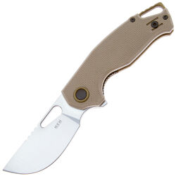 Нож MKM Vincent satin сталь N690 рукоять Tan G10 (VCN-GTS)