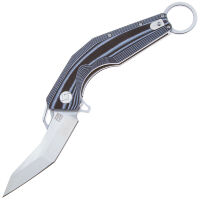 Нож Artisan Cutlery Cobra сталь D2 рукоять Black/Grey G10