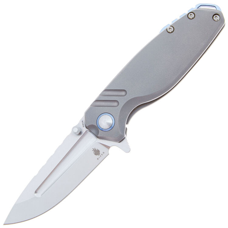 Нож Kizer Ti'an satin сталь S35VN рукоять Titanium