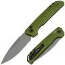 Нож Kershaw Launch Iridium stonewash сталь MagnaCut рукоять Olive Aluminium (7038OL)