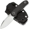 Нож Kizer Drop Bear fixed Drop Point satin сталь M390 рукоять Carbon Fiber