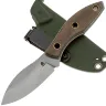 Нож PhantomTools Canuck mini gen2 сталь N690 рукоять Black/Green/Brown canvas Micarta