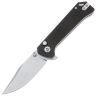 Нож QSP Grebe stonewash сталь 14C28N рукоять Black G10 (QS147-C1)