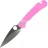 Нож Daggerr Sting Slim X-Lock satin сталь VG-10 рукоять Pink G10