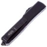 Нож Microtech Ultratech S/E DLC/Satin сталь M390 рукоять Black Aluminum (121-1T)
