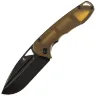 Нож Tenable Bombur blackwash сталь D2 рукоять Amber PEI