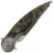 Нож Rike Knife Viper 2-A сталь M398 рукоять Dark Gray Ti/Gold CF