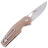Нож GiantMouse ACE Nimbus V2 сталь Elmax рукоять Natural Canvas Micarta