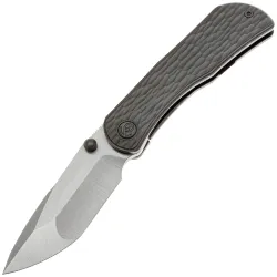 Нож KB Knives Folklore satin сталь M390 рукоять Jigged DLC Titanium