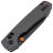 Нож Vosteed Raccoon CB blackwash сталь Nitro-V рукоять Carbon Fiber