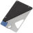 Нож Daggerr Cardknife сталь 8Cr13MoV рукоять Blue Ti/Carbon Fiber