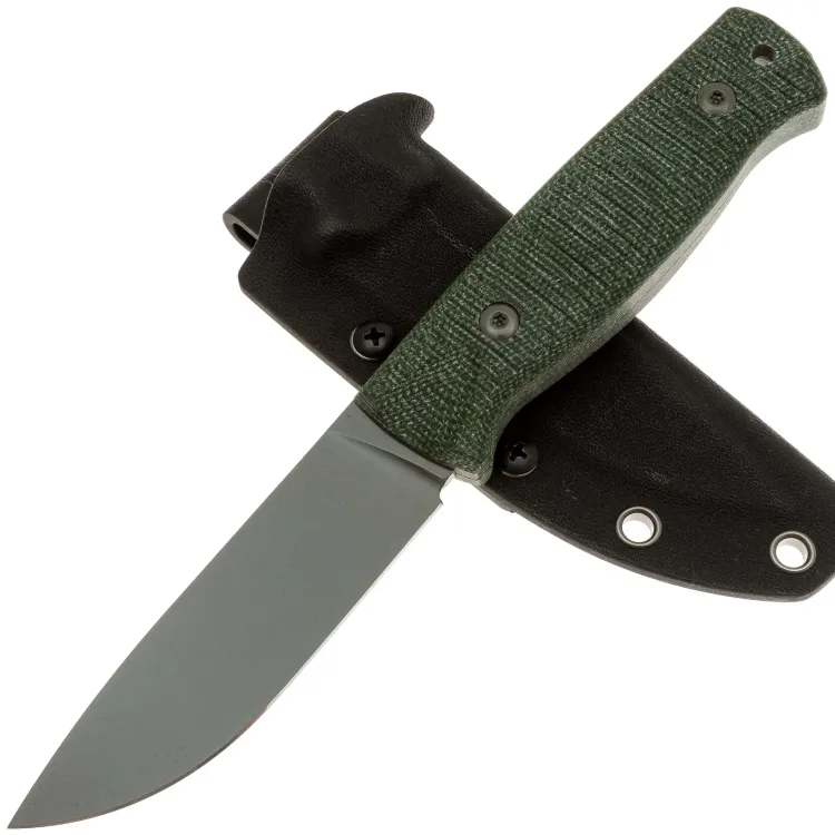 Нож HOT Knife Hoot green сталь D2 рукоять Green Micarta