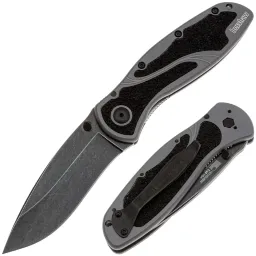 Нож Kershaw Blur blackwash сталь 14C28N рукоять Grey Aluminium/Trac-Tec (1670BGBW) Нож Kershaw Blur blackwash сталь 14C28N рукоять Grey Aluminium/Trac-Tec (1670BGBW)
