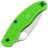 Нож Spyderco UK Penknife Leaf Salt сталь LC200N рукоять Green FRN (C94PGR)