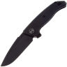 Нож WE knife Press Check сталь CPM-20CV рукоять Black Ti/Black G10 (WE20078B-1)