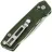 Нож SRM Scout stonewash сталь 14C28N рукоять Green G10 (7229-GP)