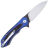 Нож Bestech Beluga сталь D2 рукоять Black/Blue G10 (BG11G-1)