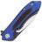 Нож Bestech Beluga сталь D2 рукоять Black/Blue G10 (BG11G-1)