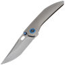 Нож WE Knife Attor beadblast сталь CPM-20CV рукоять Gray Titanium (WE23037B-2)