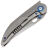 Нож WE Knife Attor beadblast сталь CPM-20CV рукоять Gray Titanium (WE23037B-2)