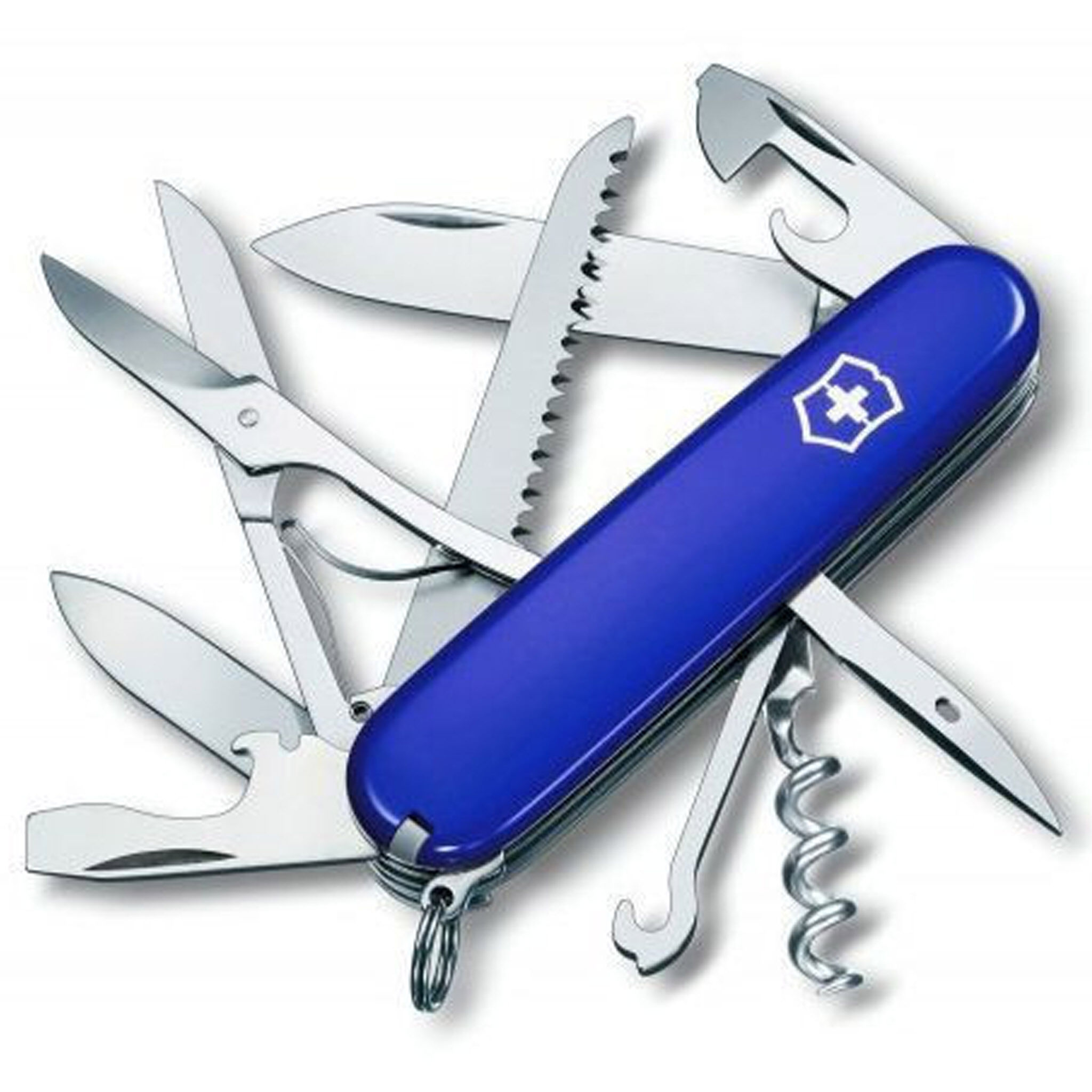 Victorinox huntsman blue top