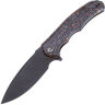 Нож CIVIVI Praxis blackwash сталь 9Cr18MoV рукоять Copper Carbon Fiber (C803I)