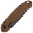 Нож Ontario RAT-2 Black сталь D2 рукоять Coyote Brown GRN (8830CB)