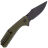 Нож Sencut Actium Blackwash сталь D2 рукоять Olive G10 (SA02E)