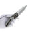 Нож Remette Meteor сталь M390 рукоять DLC Ti/Silver Twill CF (RTPT-B)
