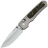 Нож Remette Aurora сталь M390 рукоять Green/Black CF/Titanium (AURA-Y)