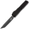 Нож Microtech Ultratech ZBP T/E black сталь M390MK рукоять Black Aluminum (1123-1T)