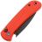 Нож CIVIVI Qubit blackwash сталь 14C28N рукоять Red Aluminium (C22030E-2)