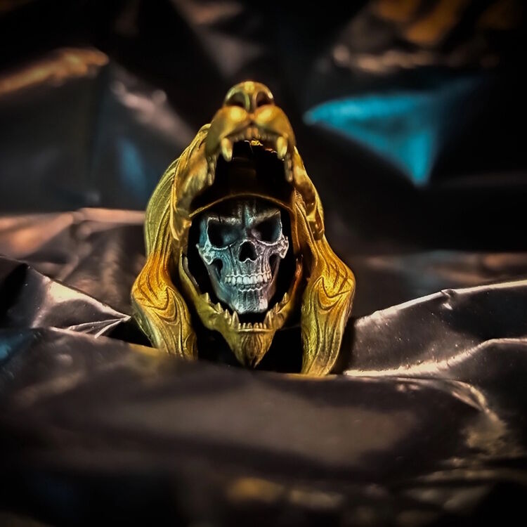 Бусина темлячная Evil Skull Гладиатор