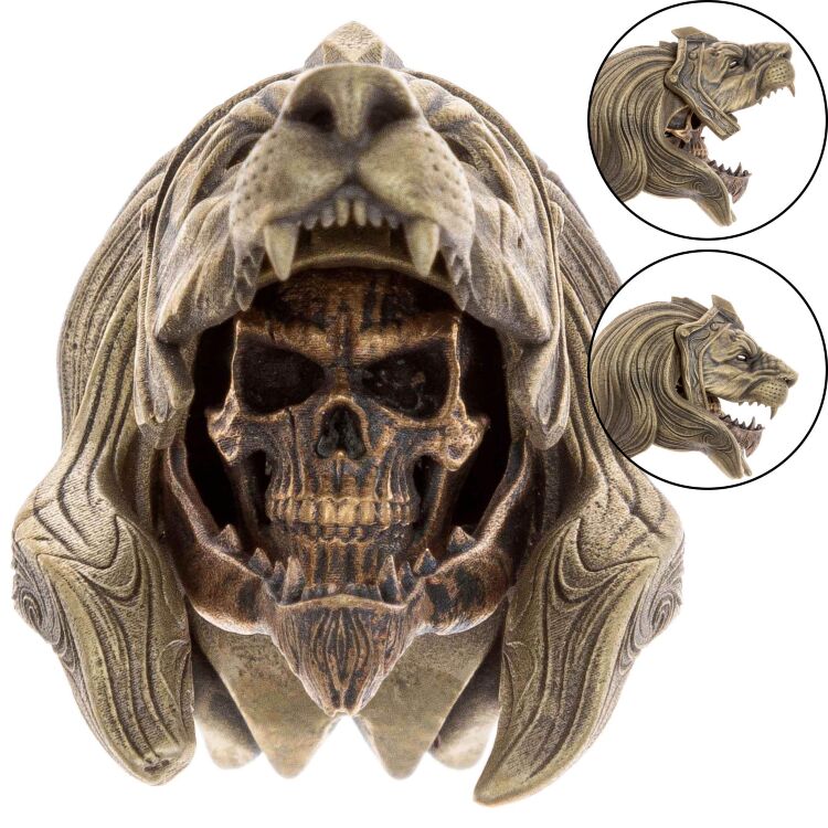 Бусина темлячная Evil Skull Гладиатор